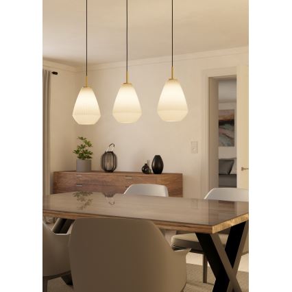 Eglo - Lustr na lanku 3xE27/40W/230V