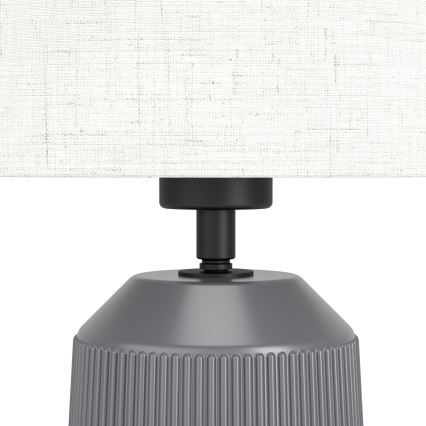 Eglo - Stolní lampa 1xE27/40W/230V šedá