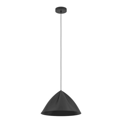 Eglo - Lustr na lanku 1xE27/40W/230V černá