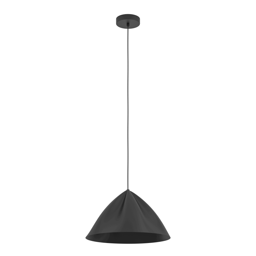 Eglo - Lustr na lanku 1xE27/40W/230V černá