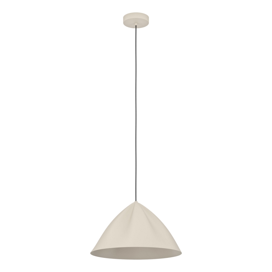 Eglo - Lustr na lanku 1xE27/40W/230V krémová