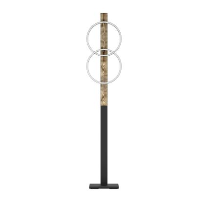 Eglo - LED Stojací lampa 2xLED/12W/230V 3000K hnědá/černá