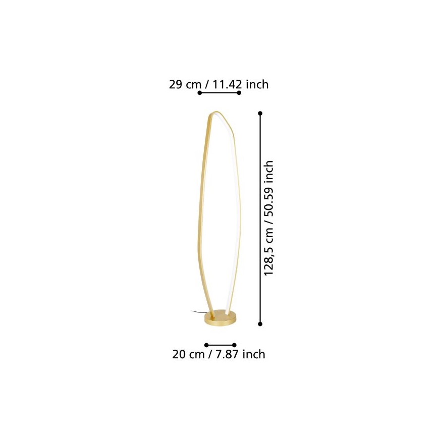 Eglo - LED Stojací lampa LED/25,2W/230V