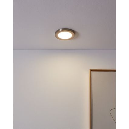 Eglo - LED Podhledové svítidlo LED/5,5W/230V 4000K chrom