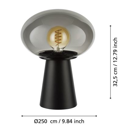 Eglo - Stolní lampa 1xE27/40W/230V 32,5 cm