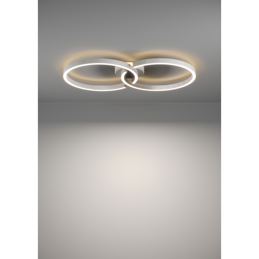 Eglo 900954 - LED RGBW Stmívatelné stropní svítidlo LED/19,5W/230V 2700-6500K bílá + dálkové ovládání