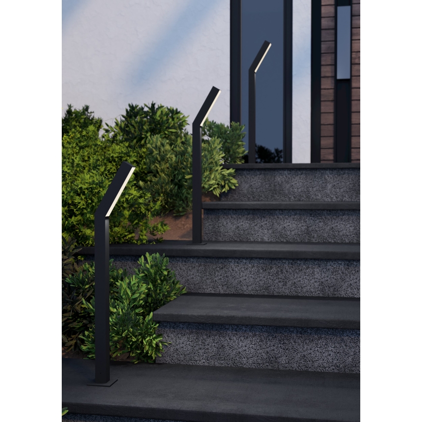 Eglo - LED Venkovní lampa 2xLED/4,5W/230V IP44 černá