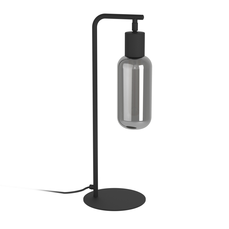 Eglo - Stolní lampa 1xE27/4W/230V černá/kouřová