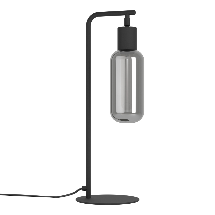 Eglo - Stolní lampa 1xE27/4W/230V černá/kouřová