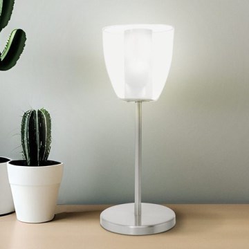 EGLO 90101 - Stolní lampa OLBIA 1xG9/9W matný chrom