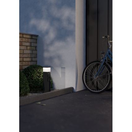 Eglo - Venkovní lampa se 2 zásuvkami 1xE27/25W/230V IP54 antracit