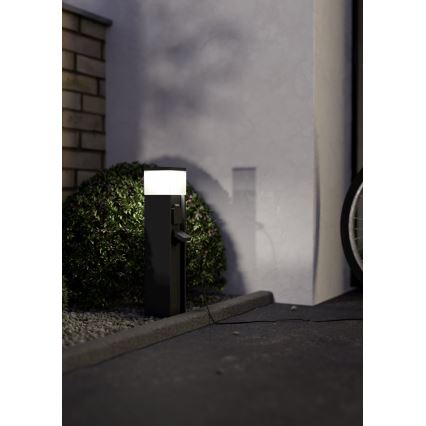 Eglo - Venkovní lampa se 2 zásuvkami 1xE27/25W/230V IP54 antracit