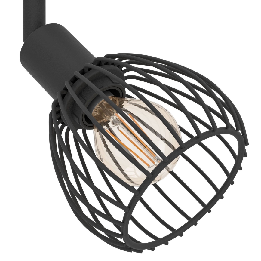 Eglo - Bodové svítidlo 2xE14/40W/230V černá