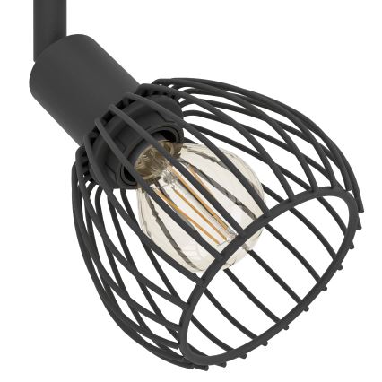 Eglo - Bodové svítidlo 4xE14/40W/230V černá