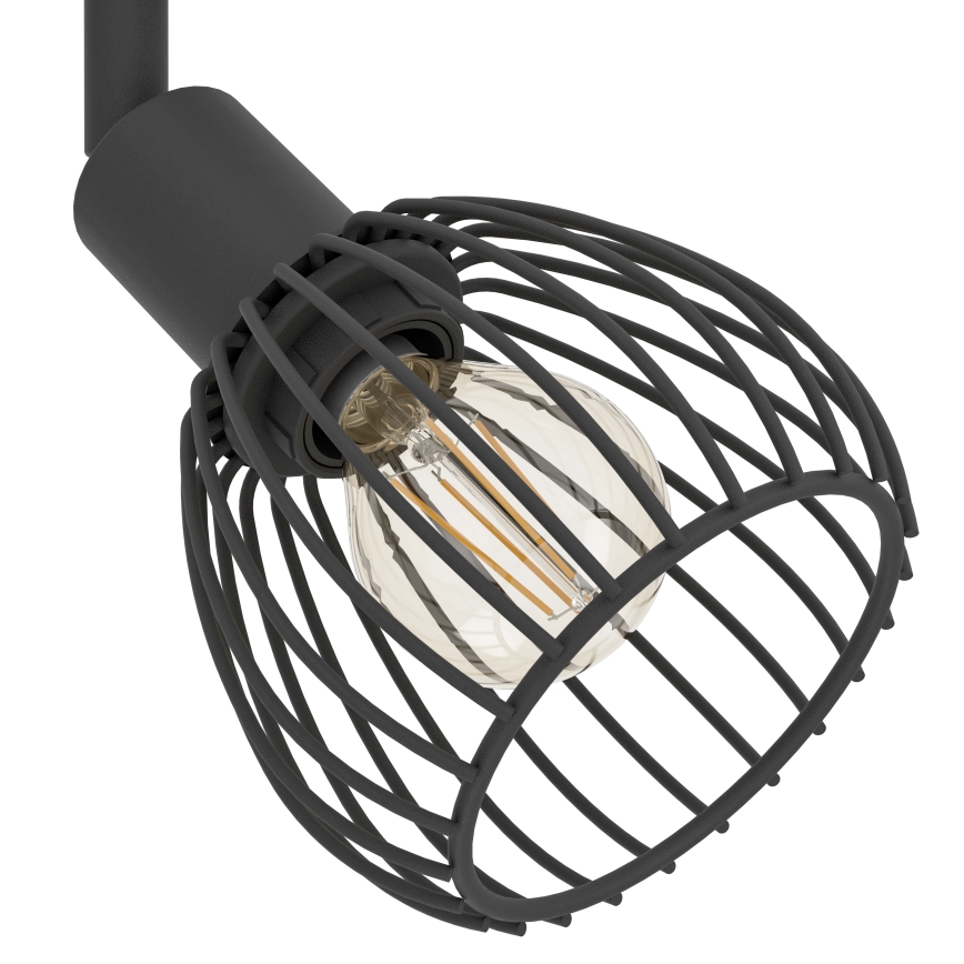 Eglo - Bodové svítidlo 4xE14/40W/230V černá