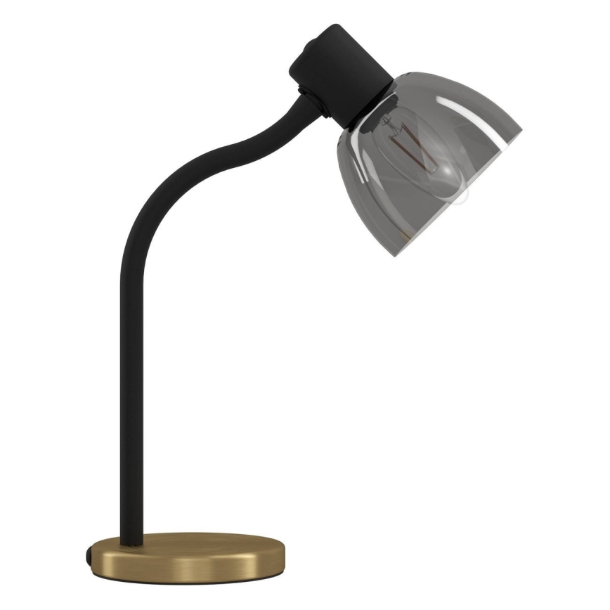 Eglo - Stolní lampa 1xE14/25W/230V zlatá/černá