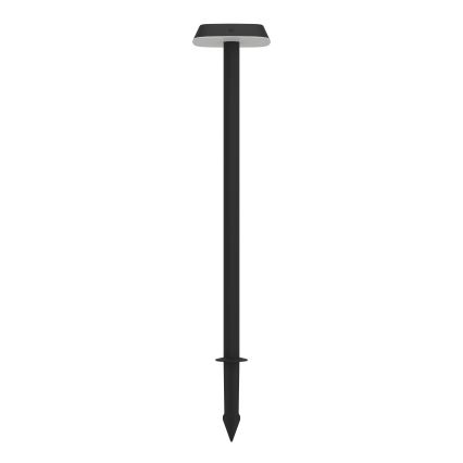 Eglo - LED Solární svítidlo se senzorem LED/8,5W/3,7V 2200 mAh IP44 černá