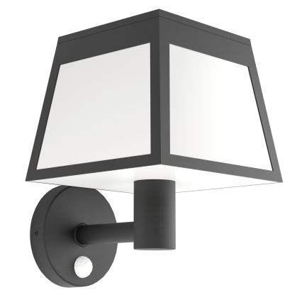 Eglo - LED Solární nástěnné svítidlo se senzorem LED/7,5W/3,7V IP44