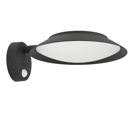 Eglo - LED Solární nástěnné svítidlo se senzorem LED/7W/3,7V IP44