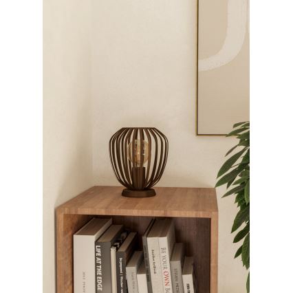 Eglo - Stolní lampa 1xE27/40W/230V bronzová