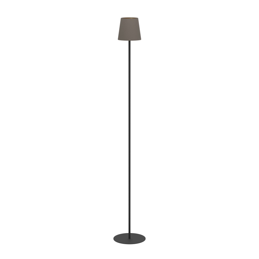 Eglo - Stojací lampa 1xE14/7,5W/230V černá/hnědá