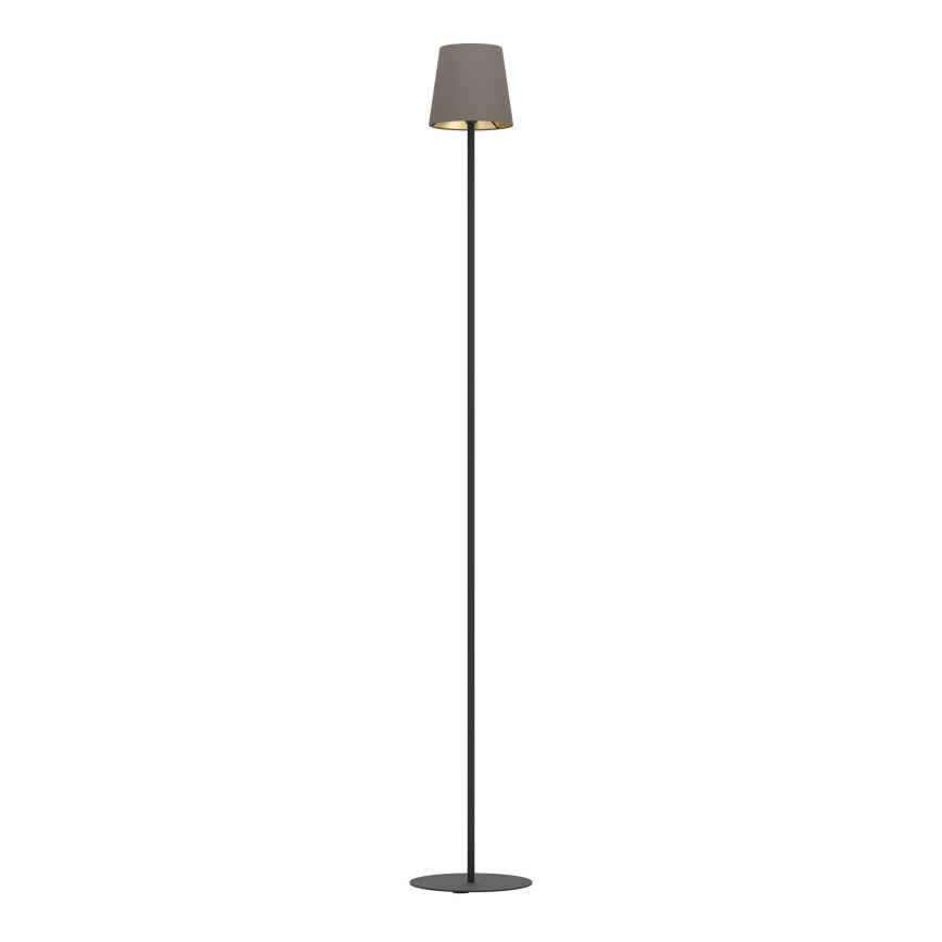 Eglo - Stojací lampa 1xE14/7,5W/230V černá/hnědá