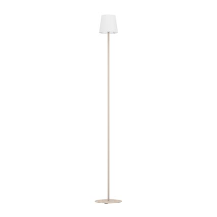 Eglo - Stojací lampa 1xE14/7,5W/230V krémová/bílá