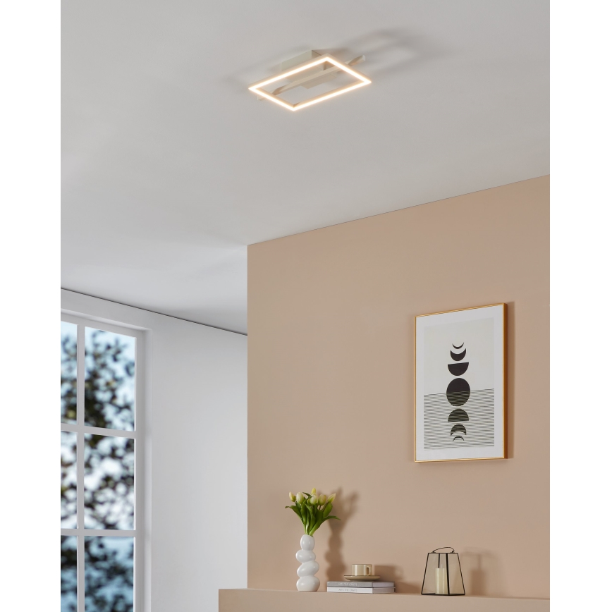 Eglo - LED RGBW Stmívatelné stropní svítidlo LED/17W/230V 2700-6500K bílá + dálkové ovládání