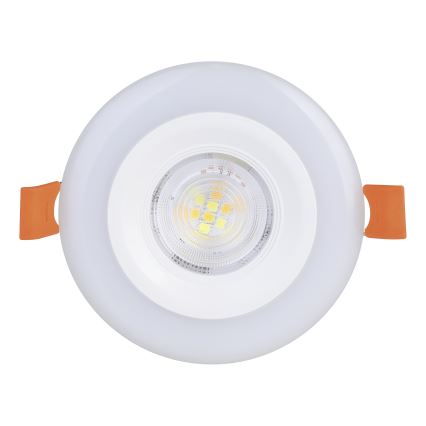 Eglo - SADA 3xLED RGBW Stmívatelné koupelnové podhledové svítidlo 3xLED/3,8W/230V 2700-6500K IP44 + dálkové ovládání