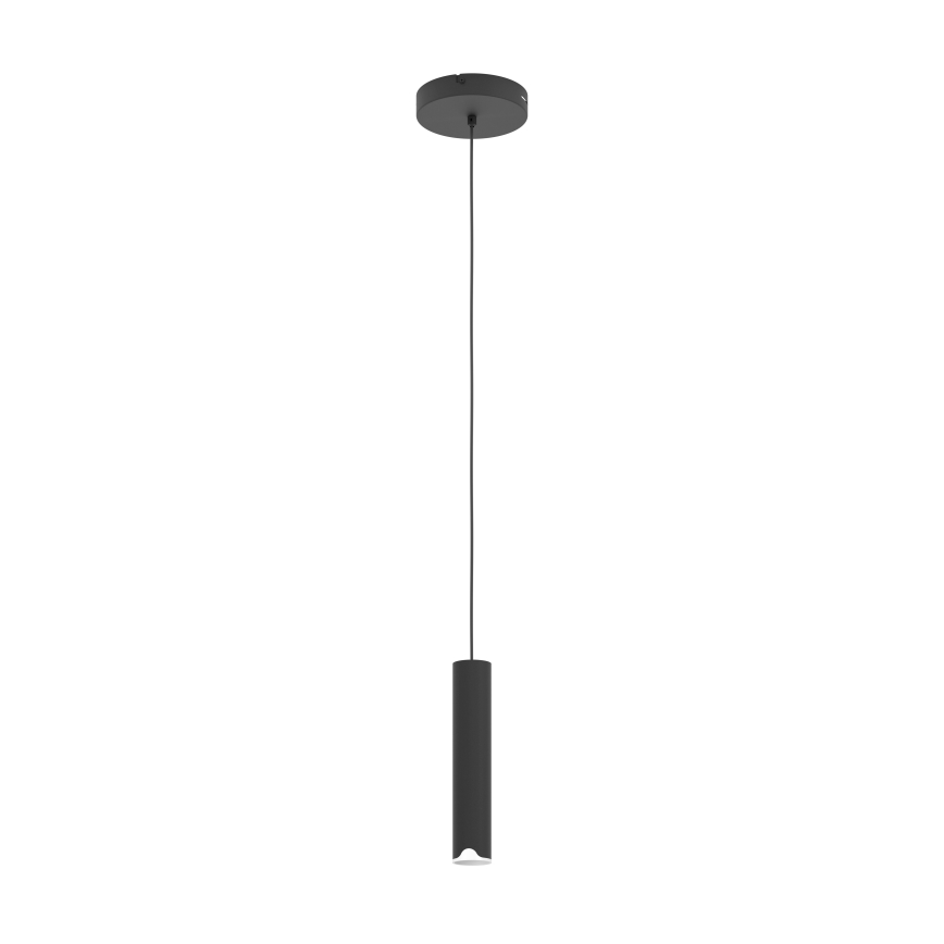 Eglo - LED RGBW Stmívatelný lustr na lanku LED/3,7W/230V 2700-6500K černá