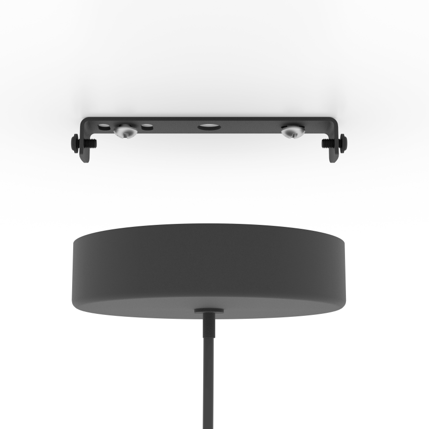 Eglo - LED RGBW Stmívatelný lustr na lanku LED/3,7W/230V 2700-6500K černá