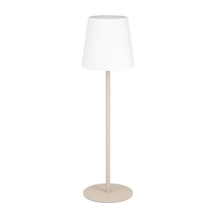 Eglo - Stolní lampa 1xE14/40W/230V krémová/bílá