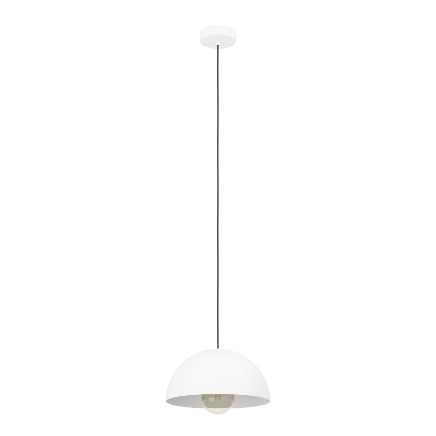 Eglo - Lustr na lanku 1xE27/40W/230V pr. 30 cm bílá