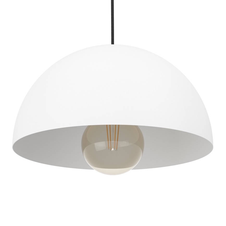 Eglo - Lustr na lanku 1xE27/40W/230V pr. 30 cm bílá