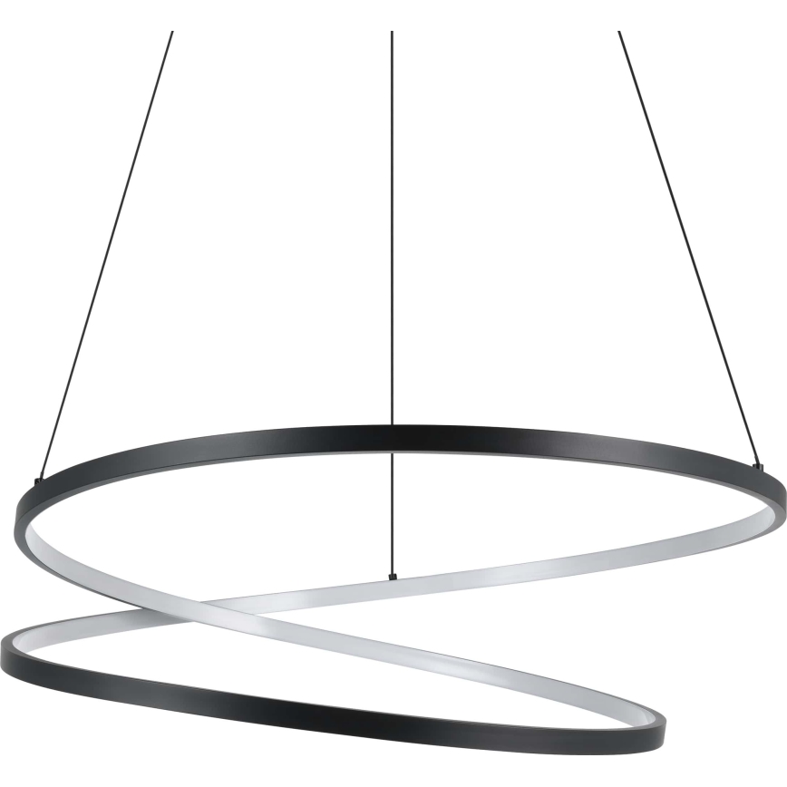 Eglo - LED Lustr na lanku LED/42W/230V 3000K černá