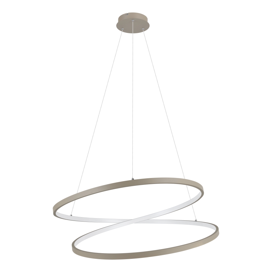 Eglo - LED Lustr na lanku LED/42W/230V 3000K béžová