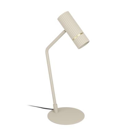 Eglo - LED Stolní lampa 1xGU10/5W/230V 3000K béžová