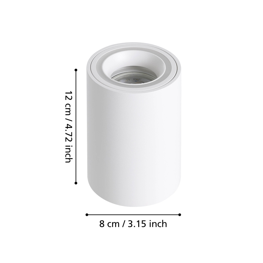 Eglo - LED RGBW Stmívatelné bodové svítidlo LED/4,9W/230V 2700-6500K bílá