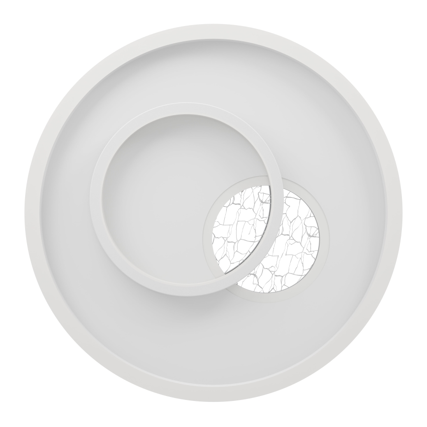 Eglo - LED Stropní svítidlo 1xLED/14W/230V + 1xLED/8,5W pr. 38 cm bílá