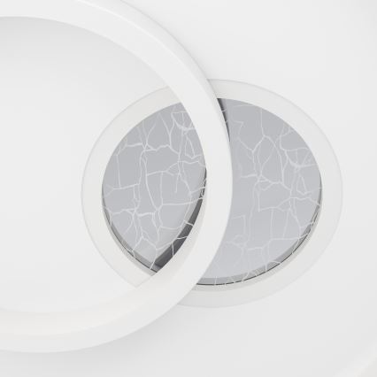Eglo - LED Stropní svítidlo 1xLED/14W/230V + 1xLED/8,5W pr. 38 cm bílá