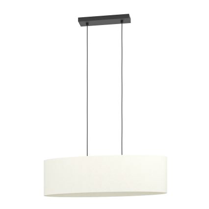 Eglo - Lustr na lanku 2xE27/60W/230V bílá