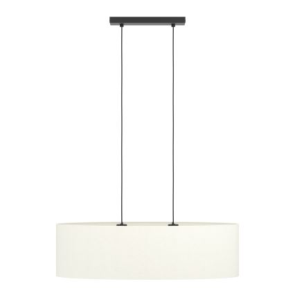 Eglo - Lustr na lanku 2xE27/60W/230V bílá
