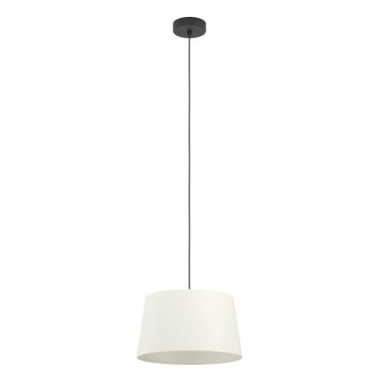 Eglo - Lustr na lanku 1xE27/60W/230V bílá