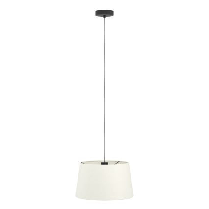 Eglo - Lustr na lanku 1xE27/60W/230V bílá