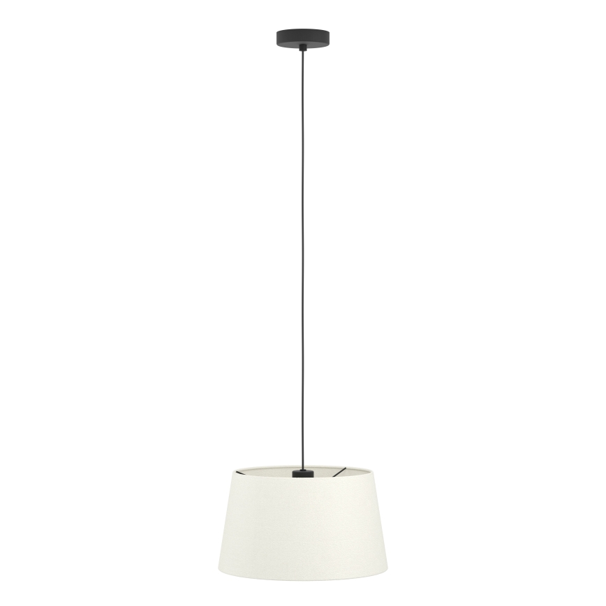 Eglo - Lustr na lanku 1xE27/60W/230V bílá