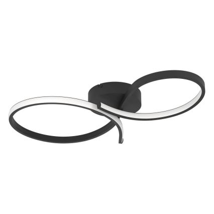 Eglo - LED Stropní svítidlo LED/21W/230V 3000K černá
