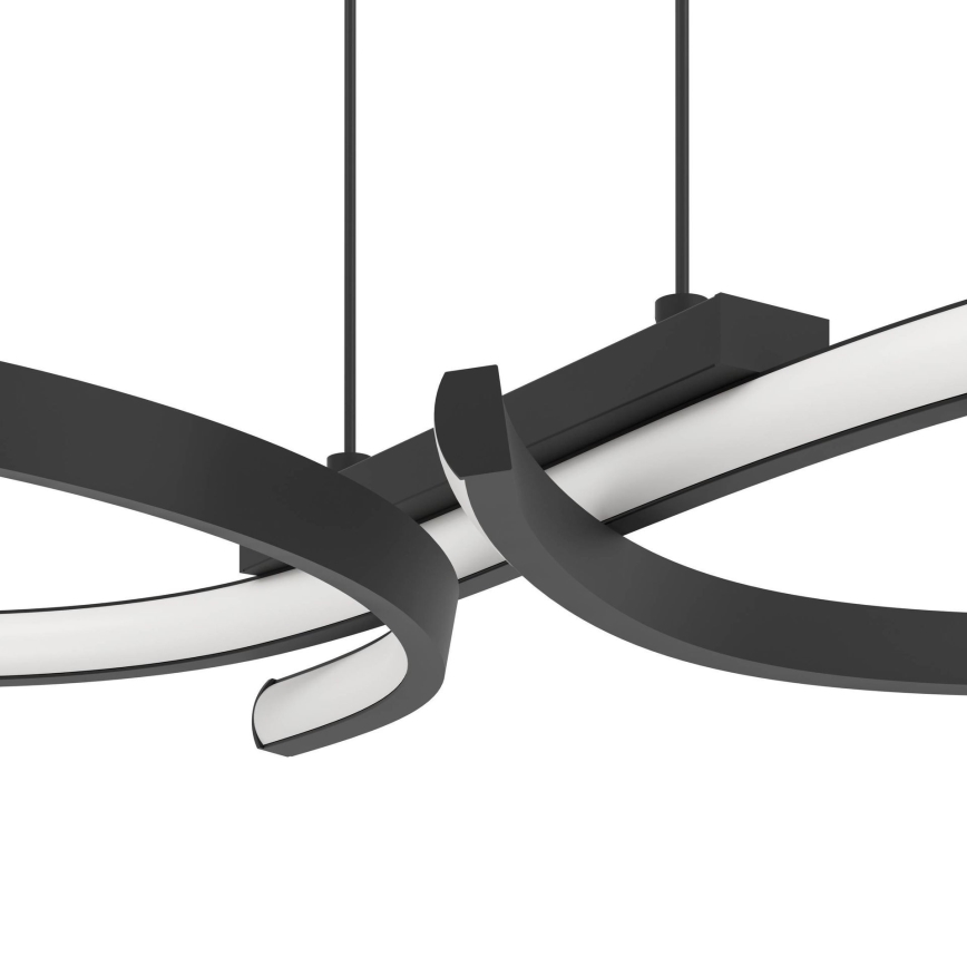 Eglo - LED Lustr na lanku LED/21W/230V 3000K černá