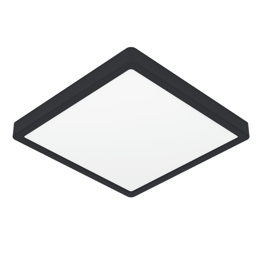 Eglo - LED Stropní svítidlo LED/13W/230V 2700/4000/6500K 29x29cm černá