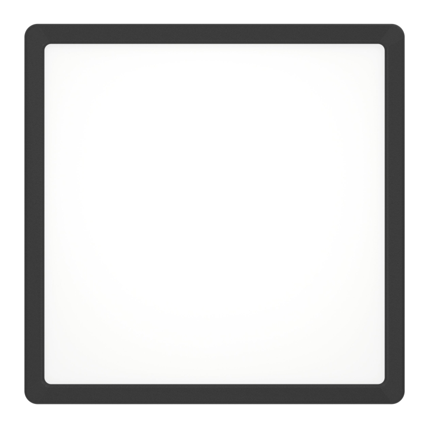 Eglo - LED Stropní svítidlo LED/13W/230V 2700/4000/6500K 29x29cm černá