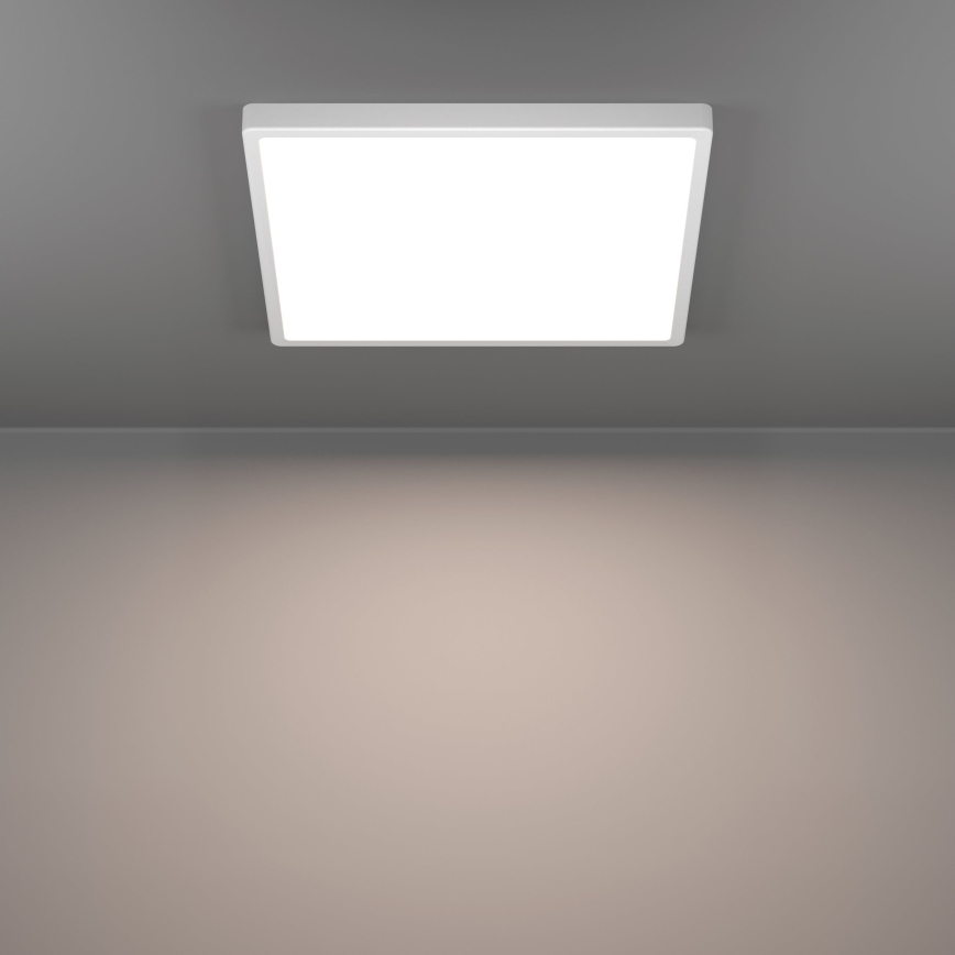 Eglo - LED Stropní svítidlo LED/17,5W/230V 2700/4000/6500K 39x39 cm bílá